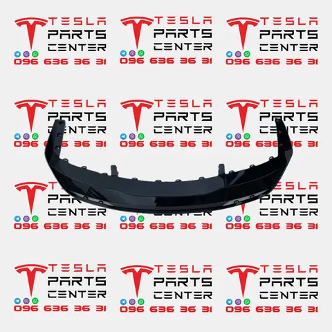 158258100C - Накладка нижня заднього бампера (лакована) (2024) Tesla Model 3