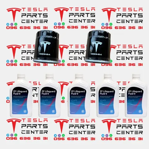Комплект для заміни мастила в двигунах/редукторах Tesla Model 3, Y, Highland, Juniper